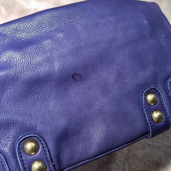 Linea Pelle Soft Leather foldover Clutch - Picture 11 of 11